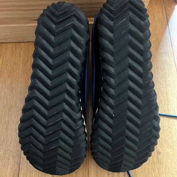 Sorel Size 6.5 Navy Blue Out N About Waterproof Leather Insulated Duck Rain Boot - Picture 13 of 13